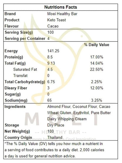MOEI-低碳脆脆多士(多款口味選擇）