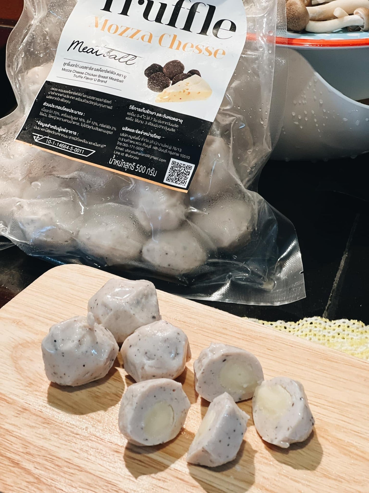 松露雞胸肉芝心丸-500g