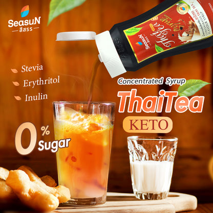 Season 零卡無糖糖漿-泰式奶茶味 320 ml