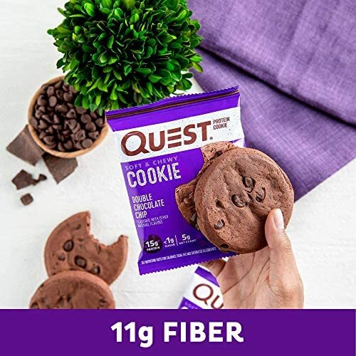 Quest Nutrition, 高蛋白曲奇，雙重朱古力味 59g