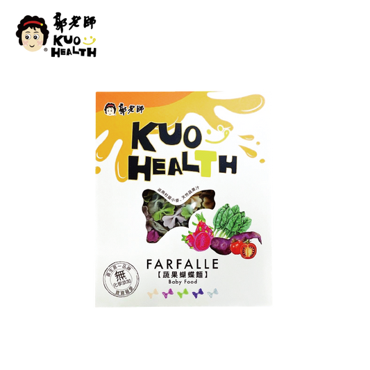 郭老師 - 寶寶蔬果蝴蝶麵 150g