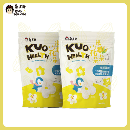 郭老師 - 米花朵朵寶寶米餅｜玉米口味 25g