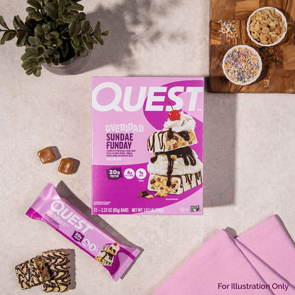 Quest Hero Bars 蛋白棒 Overload 蛋白棒 - 新地歡樂日