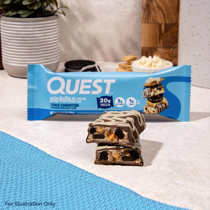 Quest Overload 蛋白棒 - 曲奇狂潮口味 Cookie Commotion Overload Bar