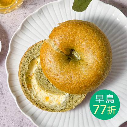 原味時代-四季春柚香乳酪貝果 ±100g -1件裝 主圖片